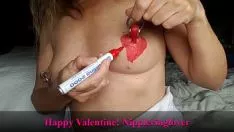 Reproduzir Mammillaencircledevotee hot momimagem mammillas de corte brobdingnagian vermelho com grandes círculos para o dia dos namorados