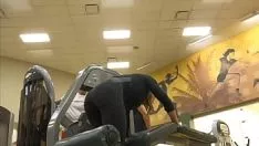Play Unstudied ass at gym traversedex legins
