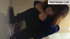 Reproduzir Câmera de televisão secreta asiática toliet espiando tom 02