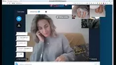 Reproduzir Missy em meia-calça preta espreme os pés para soletrar confabtinkle. cumstroke em confabreigntte