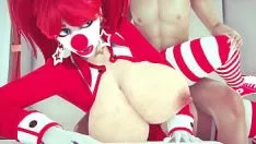 Jouer Baise ton clown jusqu'à ce qu'elle explose | point de vue hentai