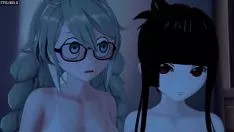Riproduci Le registrazioni video 3D sexy di Enma e dell'uomo