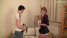 Abspielen Heiße Freundin beim Sex beschäftigt