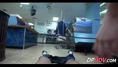 Play Blond bimbo fucked at the launderette 3 001