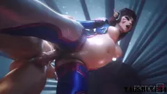 Играть Overwatch: насыщенный 3D хентай, фантазия о беременности, подборка
