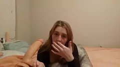 Afspelen Dikke dildo anaal kont tot mond deepthroat extreme hardcore met Themissprincesskay