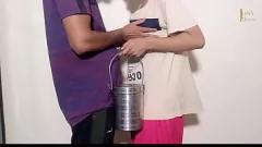 Oynat Büyük Dicked Kolej Oğlan Doggystyle Desi MILF'in Büyük Doğal Göğüslerini Pounds