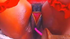 Play Latina MILF's Pussy Gets Stuffed with a BBC Dildo on X-mas Eve
