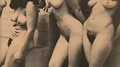 Jouer Orgie vintage: une putain de putain de groupe velu