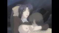 Reproducir Adolescente hentai se vuelve loca en una playa pública con grandes tetas y polla